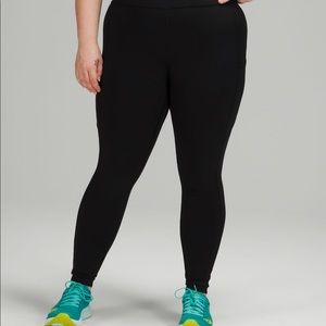 Lululemon fast and free reflective tights, 31 inches